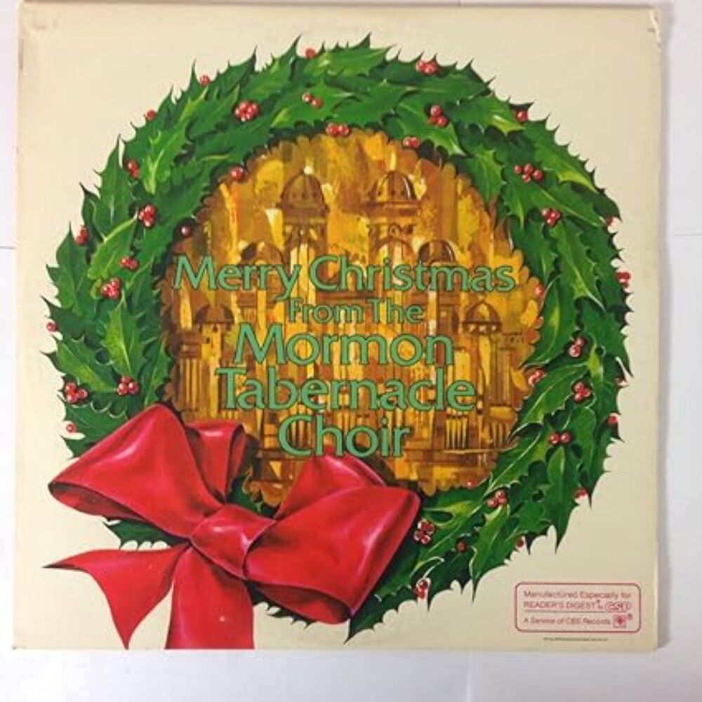 Merry Christmas from the Mormon Tabernacle Choir LP Vinyl